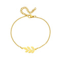 Titanium steel model does not fade titanium steel leaf transfer accessible luxury necklace for women casualfashionpopular clavicle chain elegantstylish