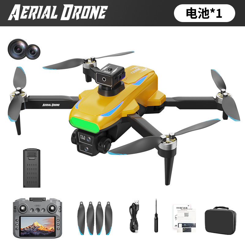 t15 large-screen screen-controlled drone, brushless, long battery life, optical flow, dual camera, high-definition image transmission, obstacle avoidance remote control aircraft