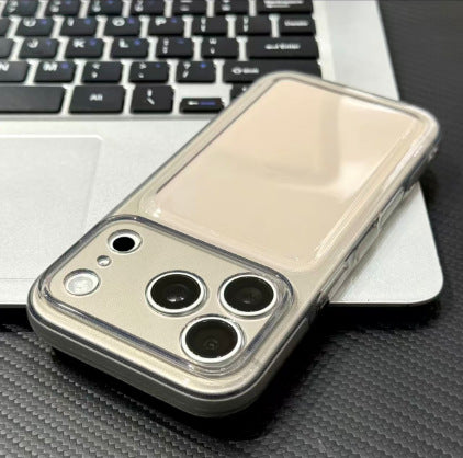 Dopamine bump translucent large window case - instantly transform your iphone 18 pro into a minimalist air cushion iphone 17 style