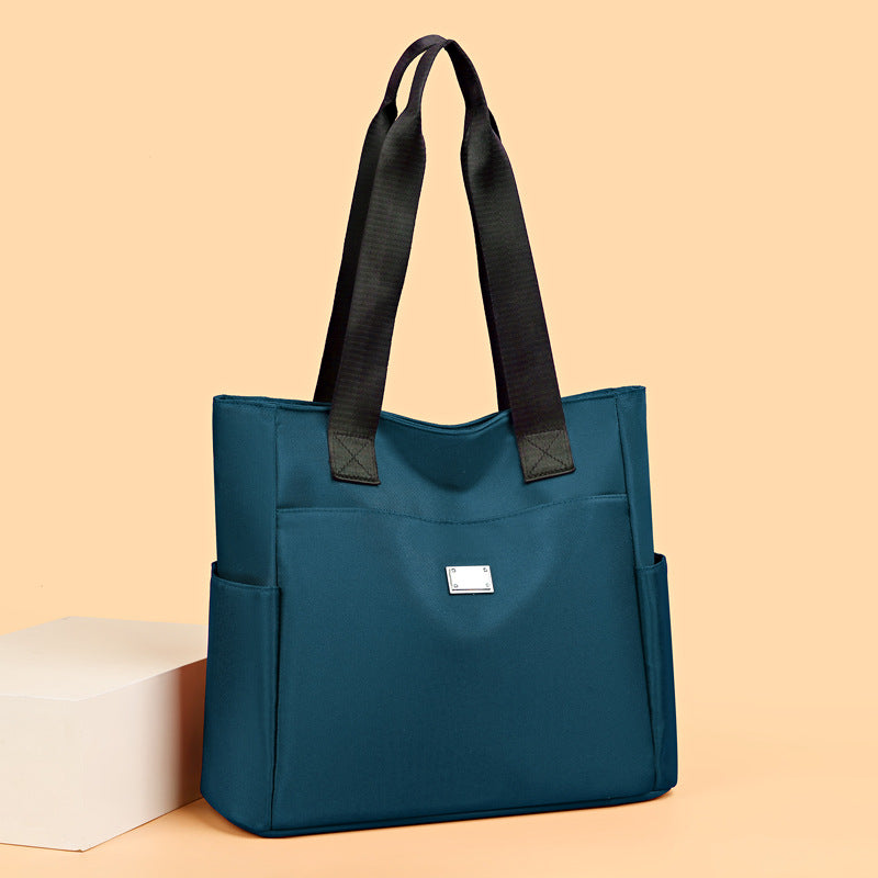 Trendy tote bag - large capacity women's travel shoulder bag - 2023 new cross-border oxford cloth bag wholesale