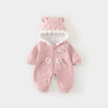 Spring & fallnew arrival baby k-style khaki spring & fall baby infant cute outing cat clothes one-piece romper