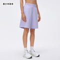 High-waisted casual capri shorts for women - lightweight, breathable, athletic running shorts - loose fit, straight leg, mid-length workout shorts - summer style d26068