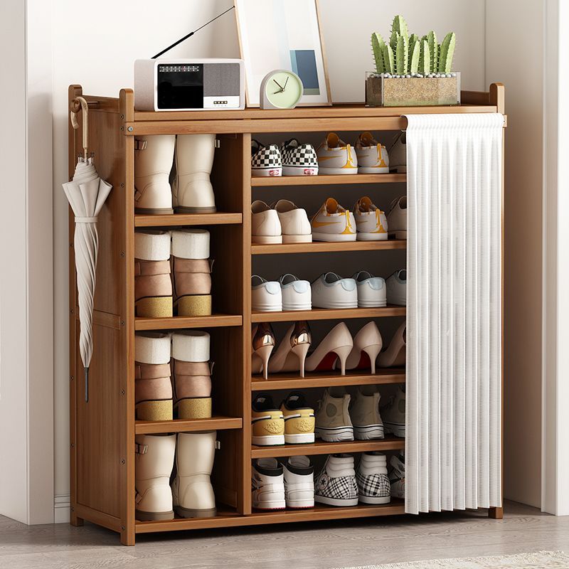 Shoe cabinet for home door simple storage handy gadget space-saving layered partition 2026new arrival entrance door shoe rack