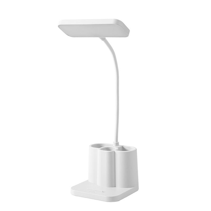 Creative smart desk lamp for student dorms - eye protection led bedside reading light with pen holder - student gift wholesale