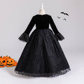 Halloween girls' dress cosplay costume long sleeve autumn/winter new arrival role play outfit girl's dress cross-border foreign trade style