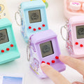 mini handheld arcade digital pet feeding kids toys nostalgic classic slot machine hanging ornaments gifts