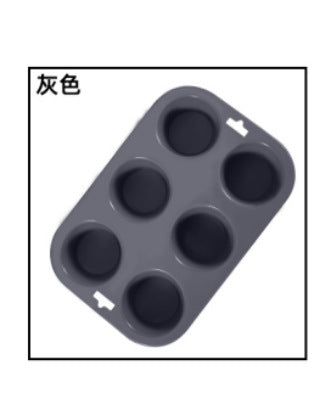 Bestselling food-grade 6-cavity donut silicone mold for mousse, cake, and bread rings - oven safe, direct from the manufacturer
