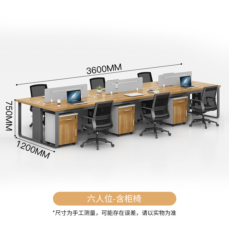 Saint li employee office desk chair, staff workstation, modern partitioned cubicle, booth, finance desk