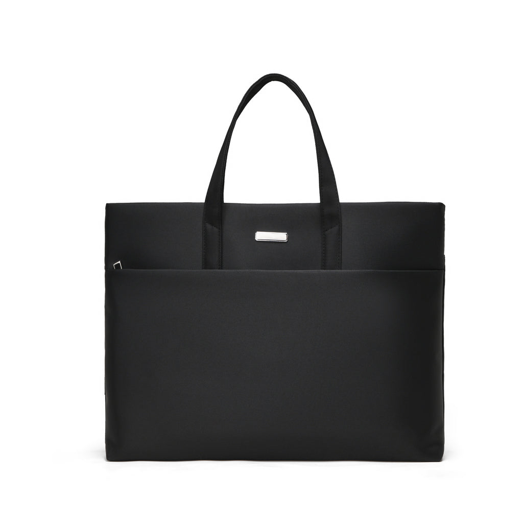 Portable file bag Business nylon cloth Computer bag Zipper information bag Large capacity office meeting briefcase wholesale