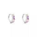 High-end, understated luxury purple crystal zircon stud earrings for women. exquisite, unique, and elegant, these celebrity-inspired earrings are the latest trendy style for 2026