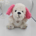 artificial teddy dog doll breathing stuffed toy doll sitting dog kids birthday gift doll
