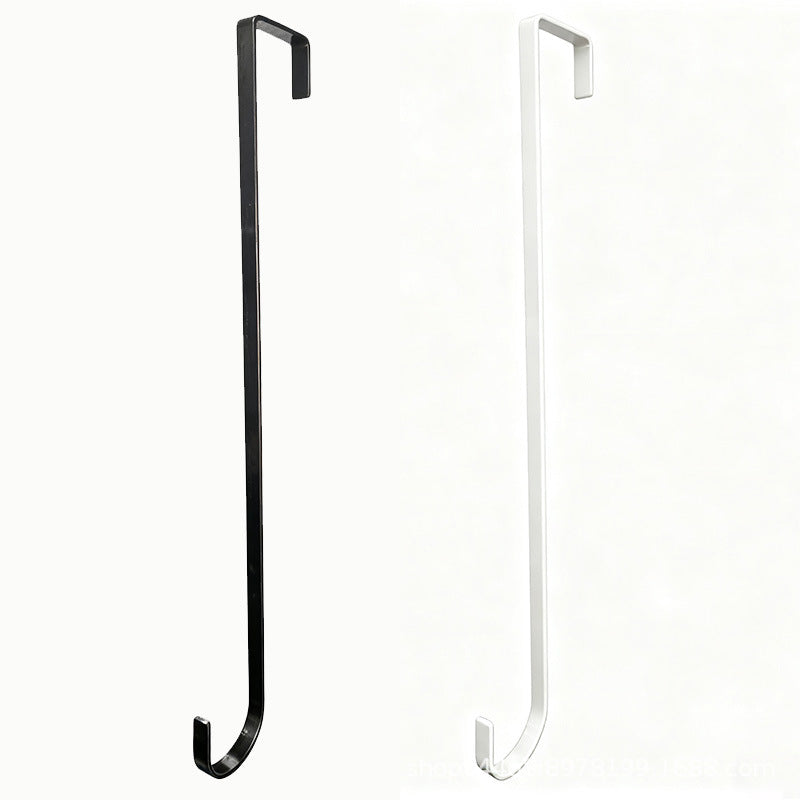 Extended iron s-hook - perfect for christmas, holiday decorations, doorways, home, dorms, and rentals