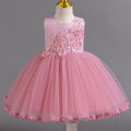 Export ready-made baby girl princess dress puffy gauze cake dress first birthday dress kids dress