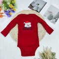 Original overstock: european & american style christmas romper for infants & toddlers - unisex, newborn, 100% cotton, one-piece crawling suit
