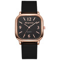 Square watch women's middle school students casual harajuku elegant small dial k-style artsyretro mori girl digital women's watch