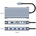 in stock type-c docking station mac multi-interface laptop expander eleven-in-one docking station