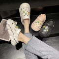 2024new arrival shit-stepping clogs for women outwearsummercutepopularthick sole nurse beach two-wear toe-cap slippers