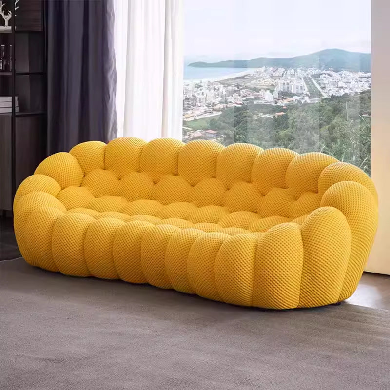 Compressed sofa single football sofa bubble sofa living room balcony casual popular curved special shaped sofa