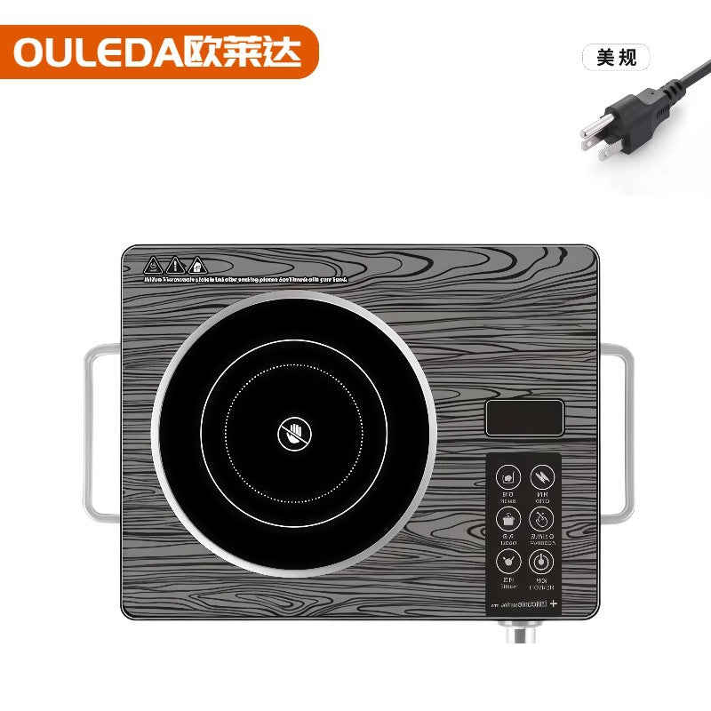 Electric ceramic cooker - high-power multifunctional induction cooker for home cooking, stir-frying, and hot pot - cross-border wholesale