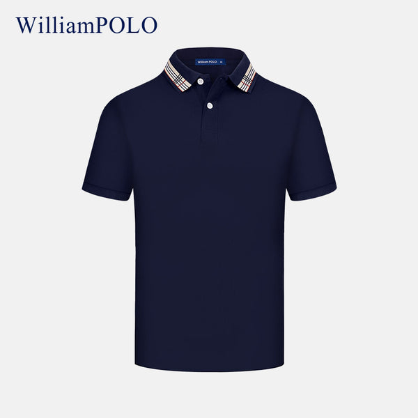 Emperor Paul POLO shirt versatile men's business casual men's short-sleeved top 2022 new fashion shirt men's