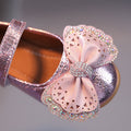 New girls' leather shoes princess shoes baby flats spring and autumn children's leather shoes soft sole baby girl square toe shoes low-cut shoes