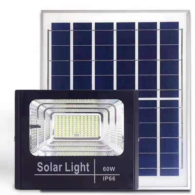 Cross-border integrated LED street light outdoor lighting solar floodlight 200W garden light floodlight emergency light