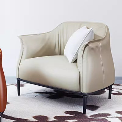 Accessible luxury tiger chair cafe hotel reception italian single sofa chair small apartment classysensenormcorecasual chair