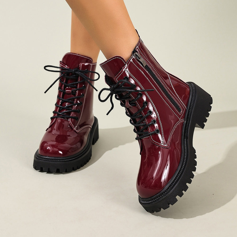 autumn new arrival: plus-size women's casual comfortable european and american style fashionable outerwear boots - wholesale