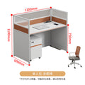 Saint li staff screen desk and chair combination computer table modern casual partition booth workstation table
