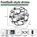 H5 brushless football drone - 7.4v axial ball-type remote control aircraft toy, designed for teaching, training, and competitive play