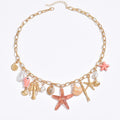 necklace wholesale new imitation pearl pendant niche high-end bohemia clavicle chain women's accessories necklace
