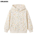 Factory wholesale girls' outerwear: new spring/autumn styles - trendy hoodies and casual tops for little girls