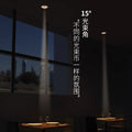 Small beam angle spotlight 3/5/8 degree embedded led tea room dining table exhibition hall ceiling ceiling light full spectrum