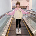 Girls' sweatshirt - spring/autumn collection : new, stylish, and trendy autumn apparel for little girls. popular long-sleeved top for autumn