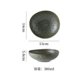 Japanese retro stoneware ceramic tableware restaurant hotel business dessert bowl soup bowl pasta bowl good-looking kiln bowl