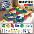 High-speed rail anti-gravity levitation building blocks - magnetic electric assembly toy for boys and girls