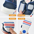 Baby sandals for boys, summer first walker shoes, 0-1-2 years old infant anti-slip soft sole mesh shoes for babies and toddlers, baby girl shoes
