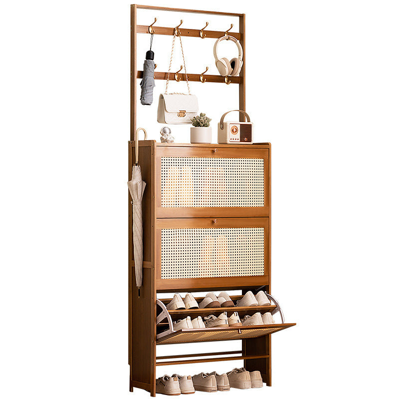 Simple shoe rack household door multi-layer with door dust-proof entry shoe rack shoe cabinet high vertical integrated storage rack