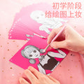 Kids' cosmetics toy princess doll set dressing table play house girl music makeup box wholesale gift