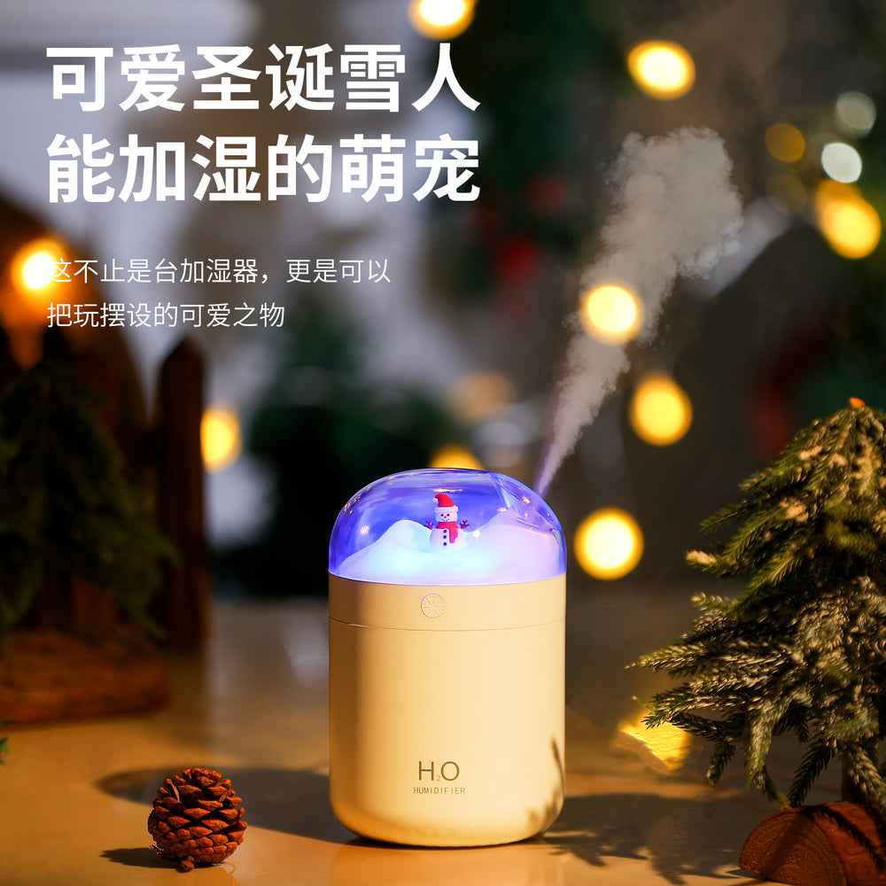 new snowman humidifier, usb powered desktop quiet high mist output hydration air humidifier - wholesale