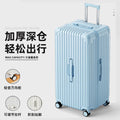 Large capacity luggage suitcase women 2025new arrival student multifunctional thickened trolley case suitcase 28inch men password box