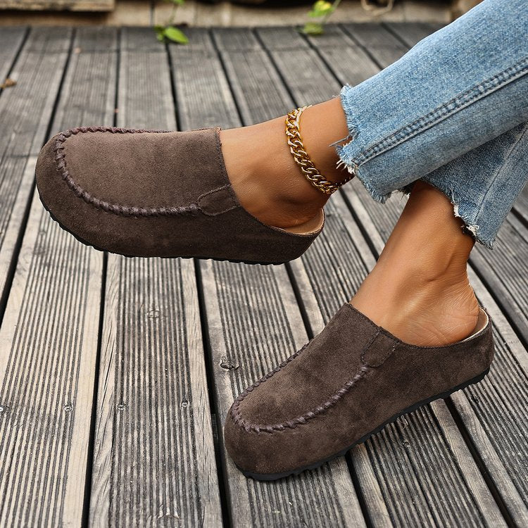 spring/autumn new arrival: plus-size birkenstock-style slides for women, sizes 36-43. wholesale available. dropshipping to  and