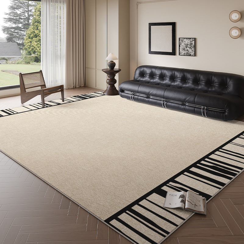 Carpet living room cream style waterproof maintenance-free  new style retro sofa coffee table no-wash and wipeable medieval floor mat