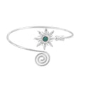 Wholesale vintage sunflower bracelet - european & american cross-border metal jewelry - women's high-end adjustable open bracelet/arm ring