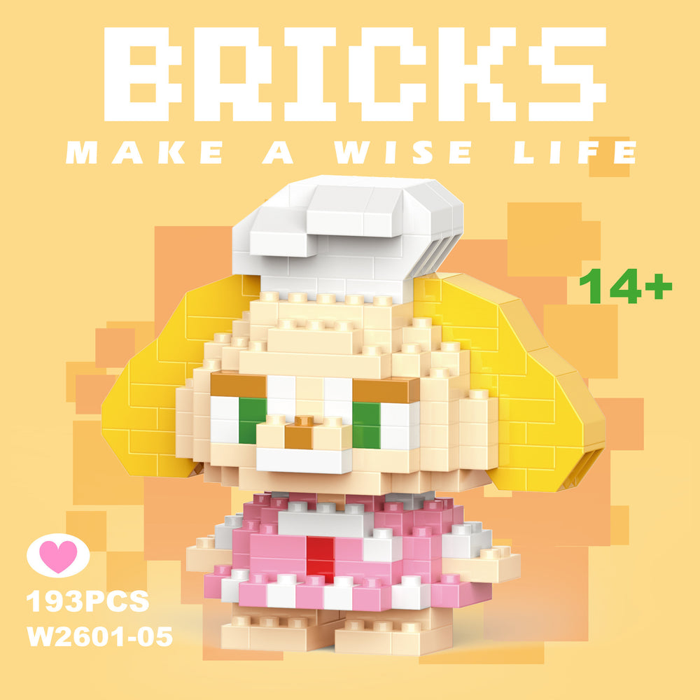 Compatible with lego bricks, children's educational blind box figurines, assembly toys, gifts, micro-pellet building blocks for boys and girls