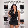 Amazon cross-border fashion: new plus-size women's bodycon backless shawl sexy mini dress (us/eu style)