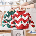 New arrivalkids sweater autumn wintergirl knitting shirt boys sweater children's heattech round neck bottom shirt wholesale