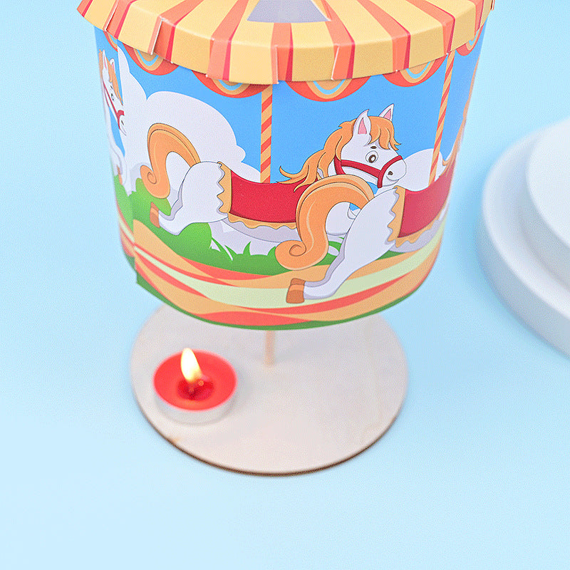 Marquee, kindergarten primary school students technology small production DIY creative experiment STEM maker material package recommended new