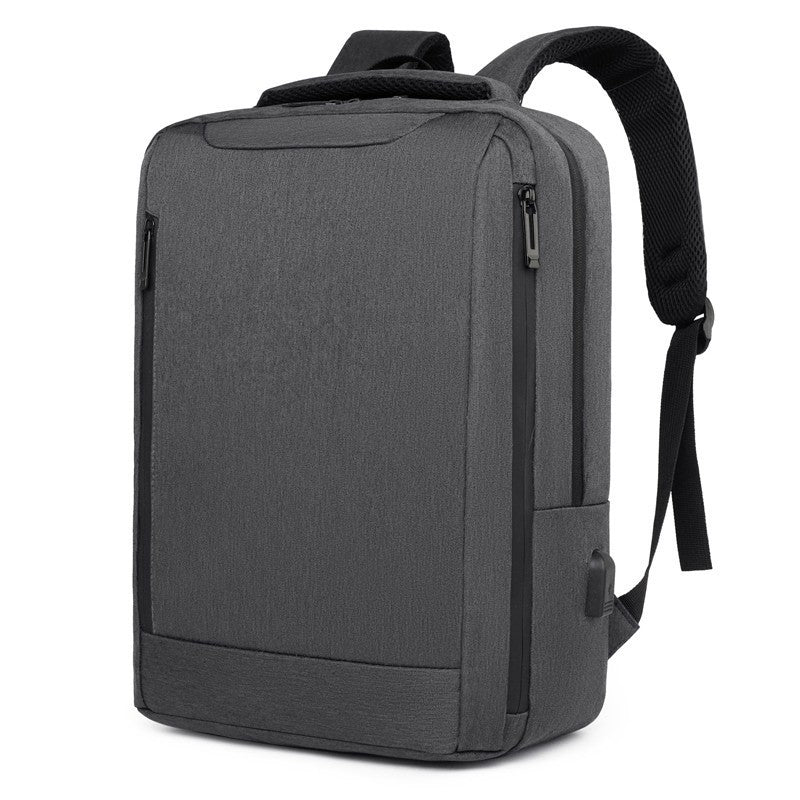 Business Commuter Men's Backpack Large Capacity Laptop Bag Printable Logo Casual Backpack Men's