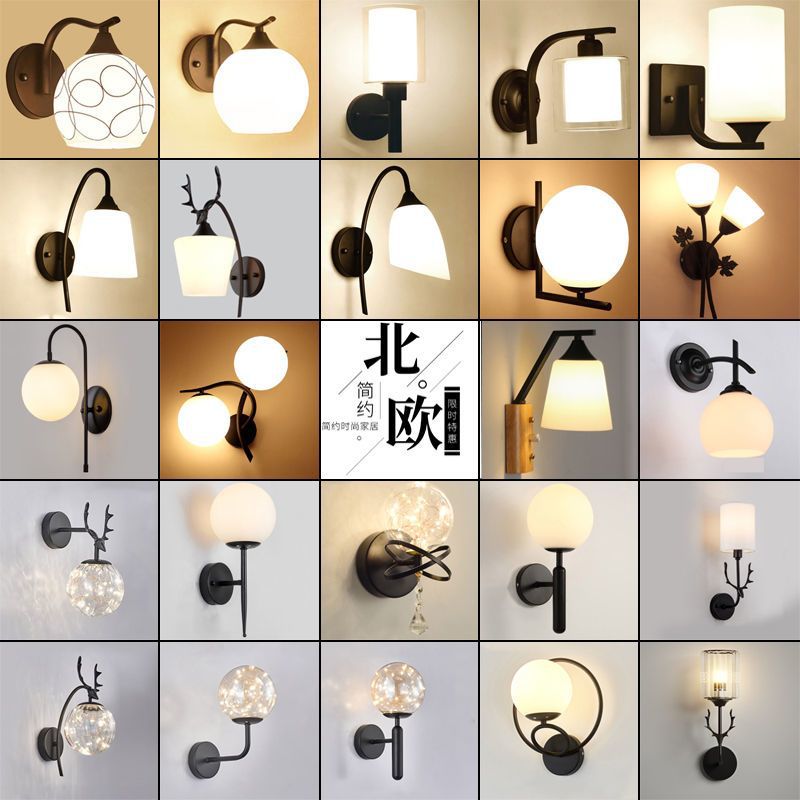 New arrival bedside wall lamp accessible luxury wall lamp wall for homepopular art bedroom bedside lamp hanging wall hanging